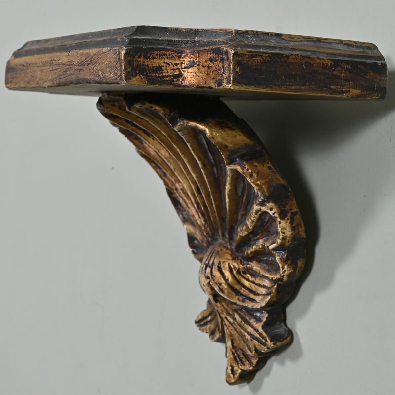 12*7*10 Inch Wooden Carving Handmade Shelf Shelving, Multiple Purposes Wall Bracket
#206