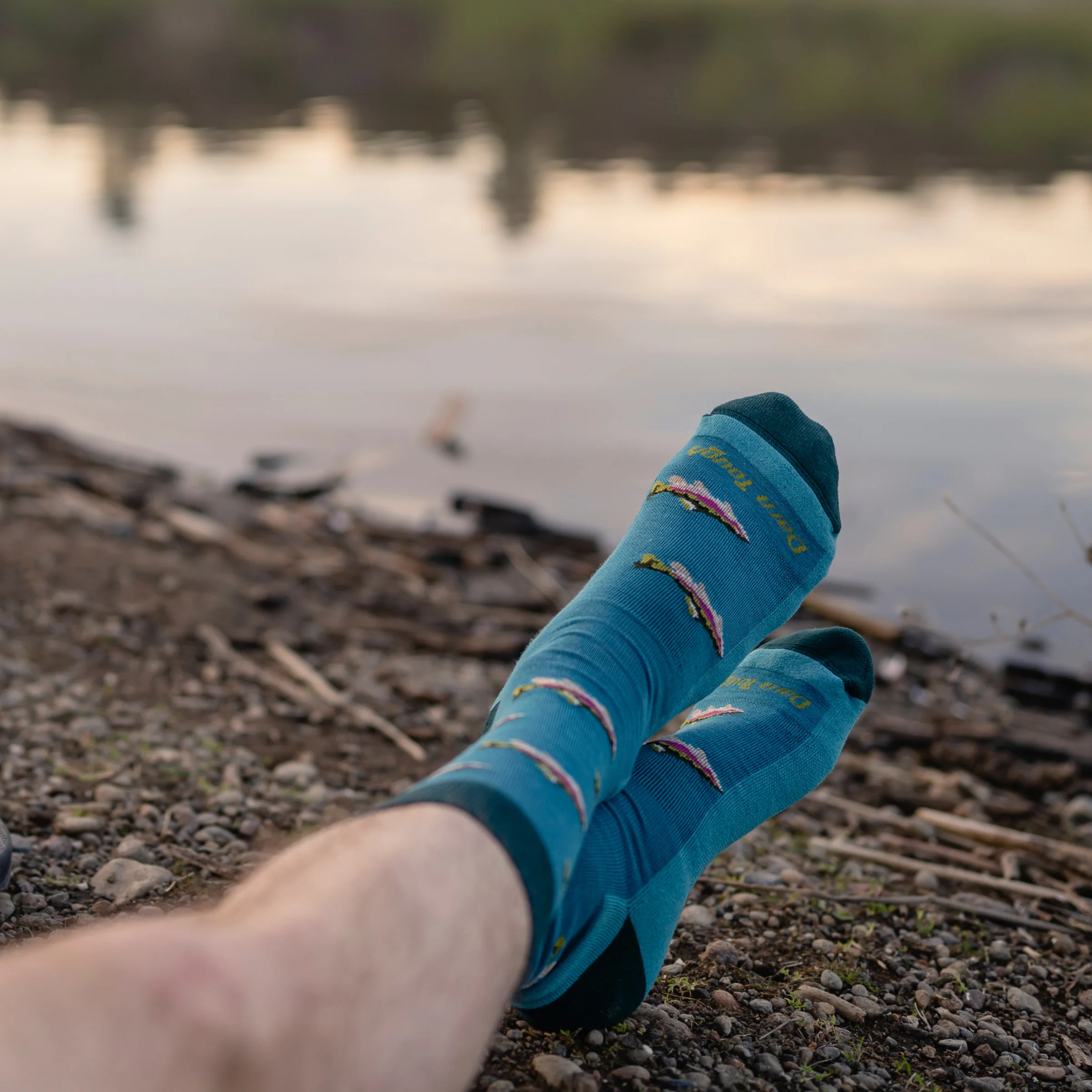 Men's Spey Fly Crew Lightweight Lifestyle Sock