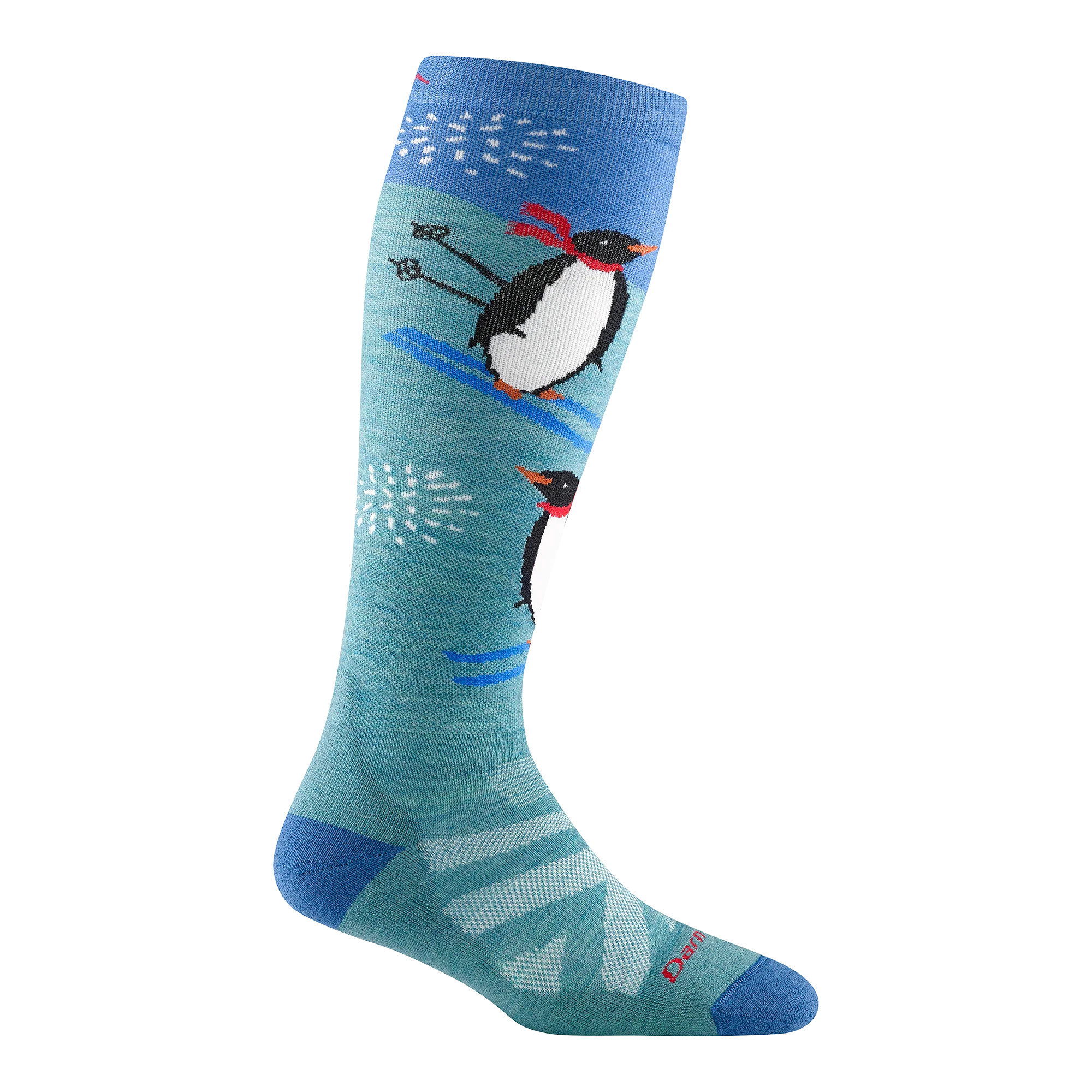 Women's Penguin Peak Over-The-Calf Midweight Ski & Snowboard Sock