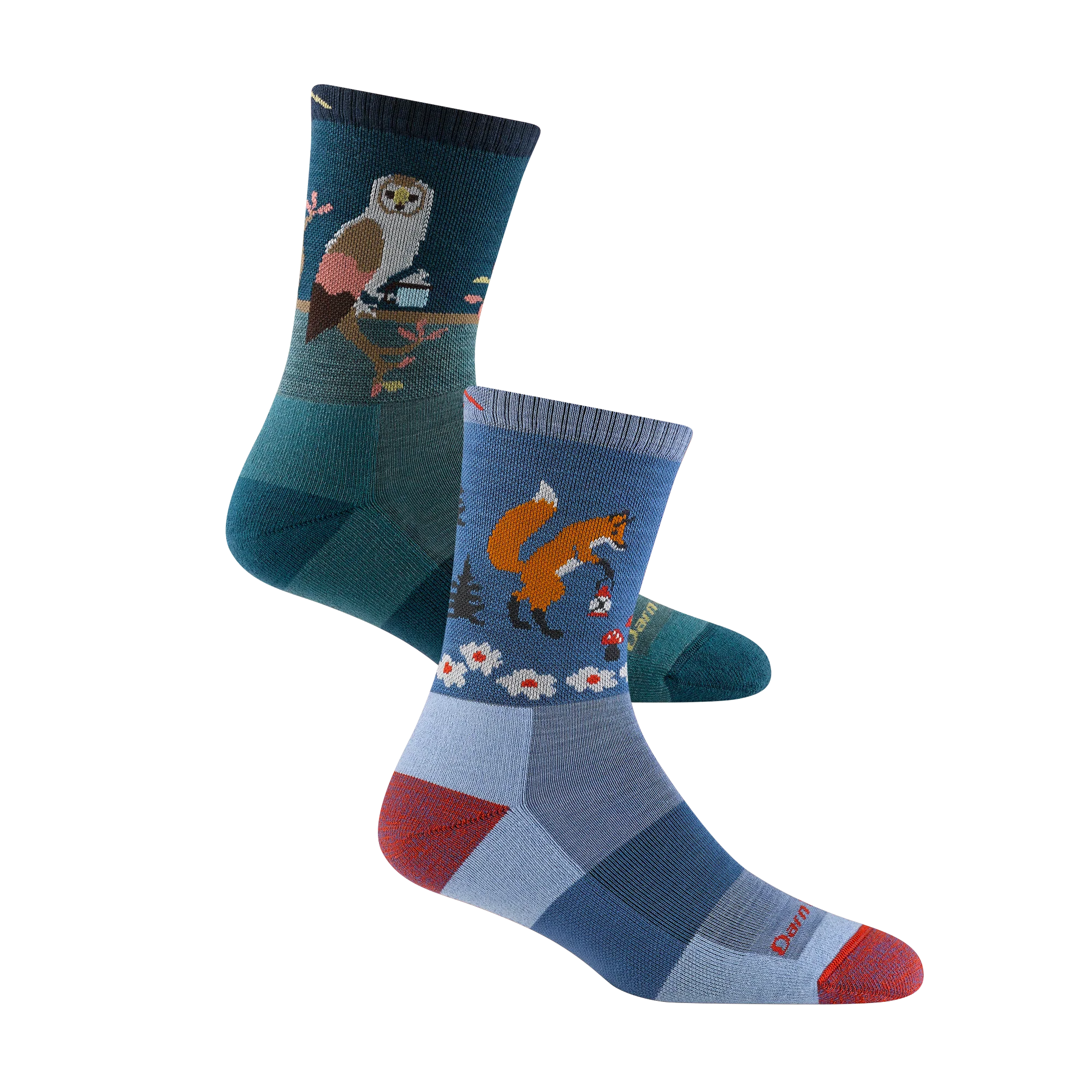 Women's Critter Club 2-Pack Hiking Socks